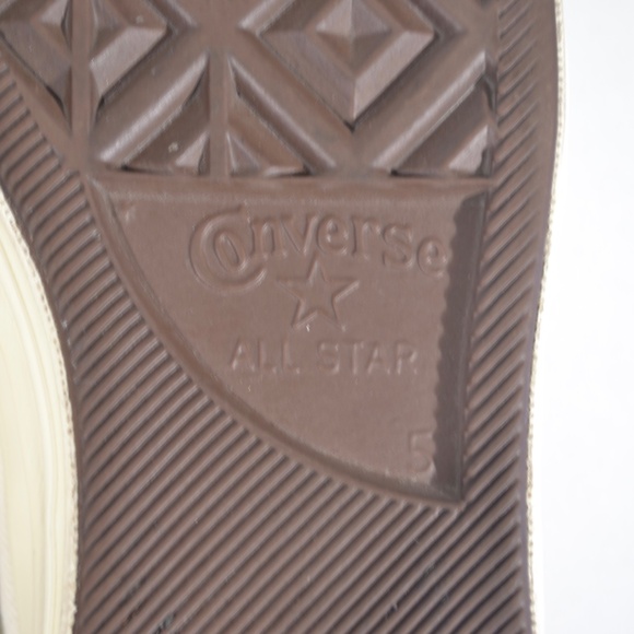 CONVERSE X COMME DES GARCONS CHUCK TAYLOR LOW TOP SNEAKERS SZ 5M/ 7W - Picture 12 of 12